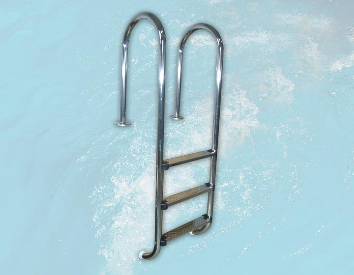 Produktbild Weka Holzbau Einhängeleiter aus Edelstahl