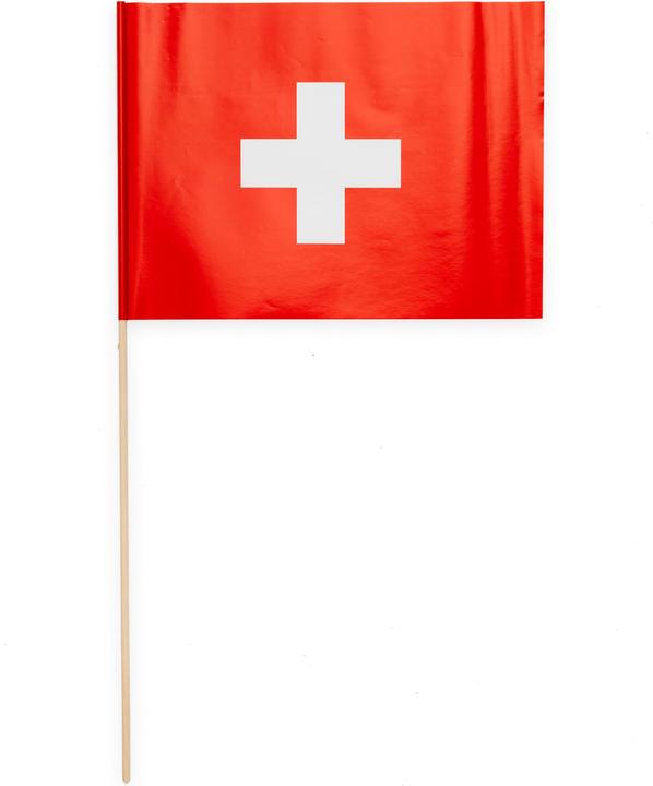 Image du produit Fiesta Drapeaux suisses en papier