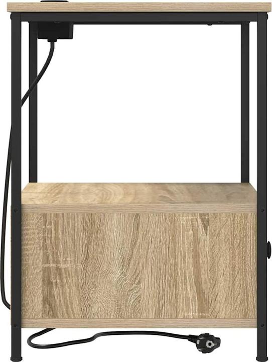 Actual product image vidaXL Bedside table (41 x 41 x 56 cm)