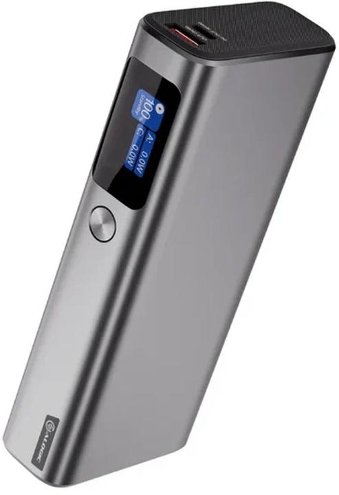 Alogic Ruck 20000mAh Power Bank with 130W USB Charging, 20000 mAh, Black, Silver (20000 mAh, 130 W, 74 Wh)