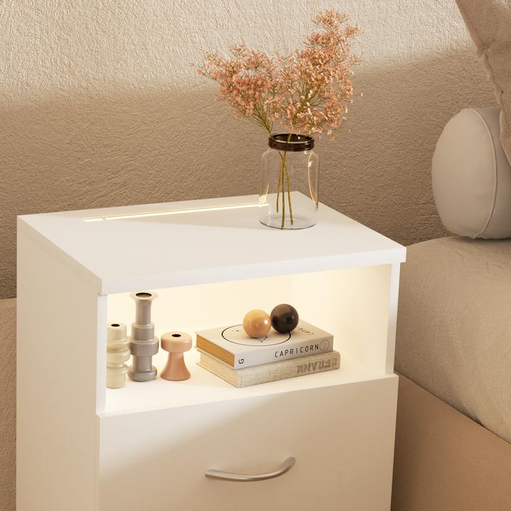 Produktbild Casaria Nachttisch (39 x 28 x 54 cm)
