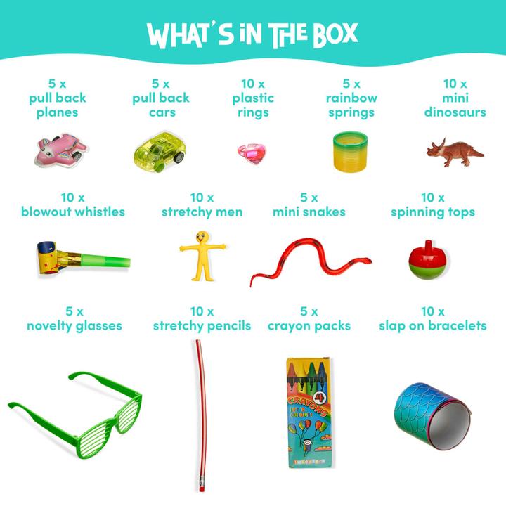 Produktbild The twiddlers Lucky Dip Party Box (100 Stk.)