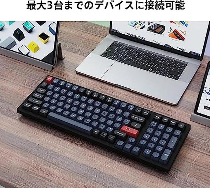 Produktbild Keychron Key K4Pro 96% Alu RGB Key Brown H K4P-H3-DE (Deutschland, Kabelgebunden)