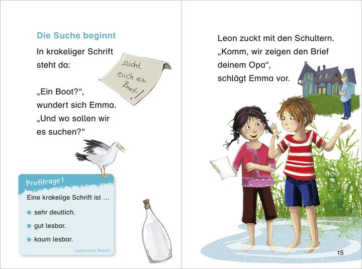 Produktbild Duden Leseprofi – Die abenteuerliche Schatzsuche, 1. Klasse (Deutsch, Betina Gotzen-Beek, Manfred Mai, Martin Lenz, 2023)