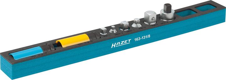 Image du produit HAZET Jeu de clés à douilles 163-131/8 ∙ Carré creux 6,3 mm (1/4 pouce), Carré creux 10 mm (3/8 pou…