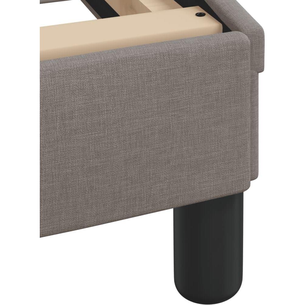 Thumbnail - VidaXL, Bett, Bettgestell mit Kopfteil Stoff (140 x 200 cm)