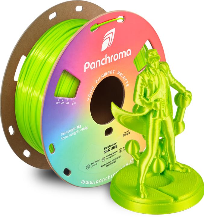 Actual product image Polymaker Panchroma™ PLA Silk (PLA, 1.75 mm, 1000 g)