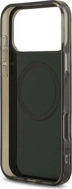 Actual product image U.S. Polo US Polo DH and Bottom Stripe Logo MagSafe Case for iPhone 17 Pro Max Black (Apple iPhone 17 Pro Max)