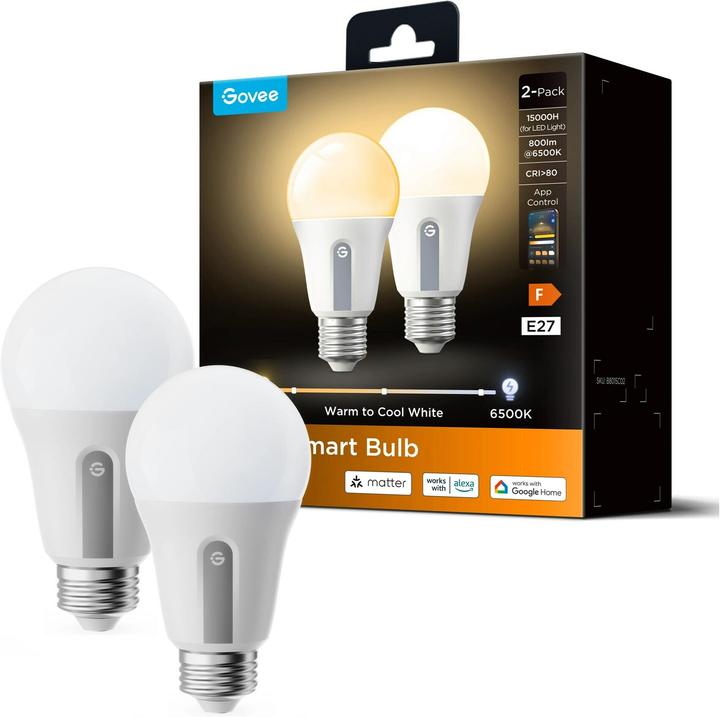 Produktbild Govee Smart White Ambience E27 Bulb (E27, 1x)