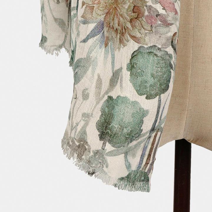 Immagine prodotto Loberon Schal Nolaria creme/grün