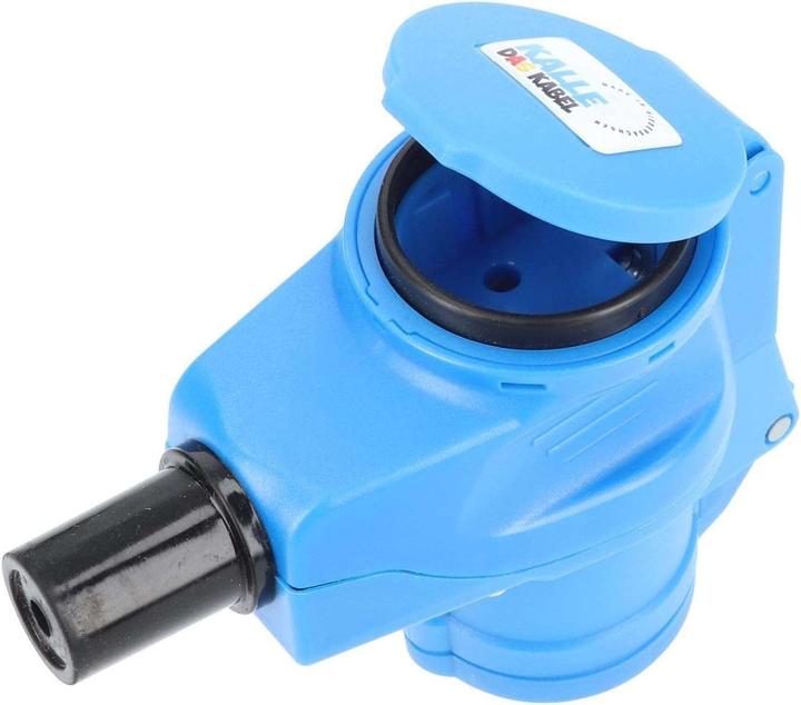 Produktbild Kalle das Kabel Kalle Verlängerungskabel CEE 230V 16A Winkel Extreme Signal Orange IP44 (1.50 m, CEE 7/3)