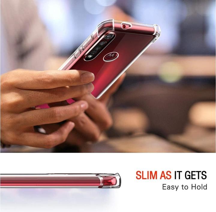 Image du produit Screenguard Motorola Moto G8 Plus Housse Crystal Soft Airbag Bumper (Motorola Moto G8 Plus)