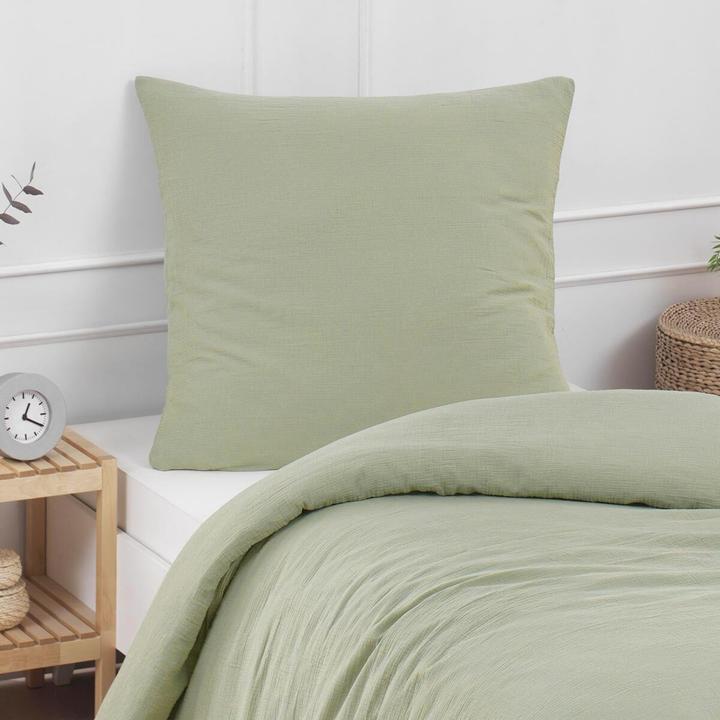 Immagine prodotto Traumschlaf Muslin Uni (Copripiumino, 155x220 cm + 80x80 cm)