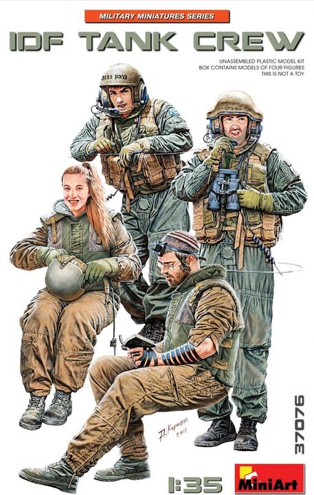 Produktbild Mini art IDF Tank Crew