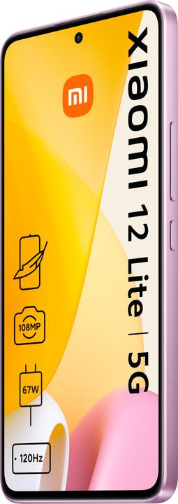 Actual product image Xiaomi 12 Lite (128 GB, Lite Pink, 6.55", Dual SIM, 5G)