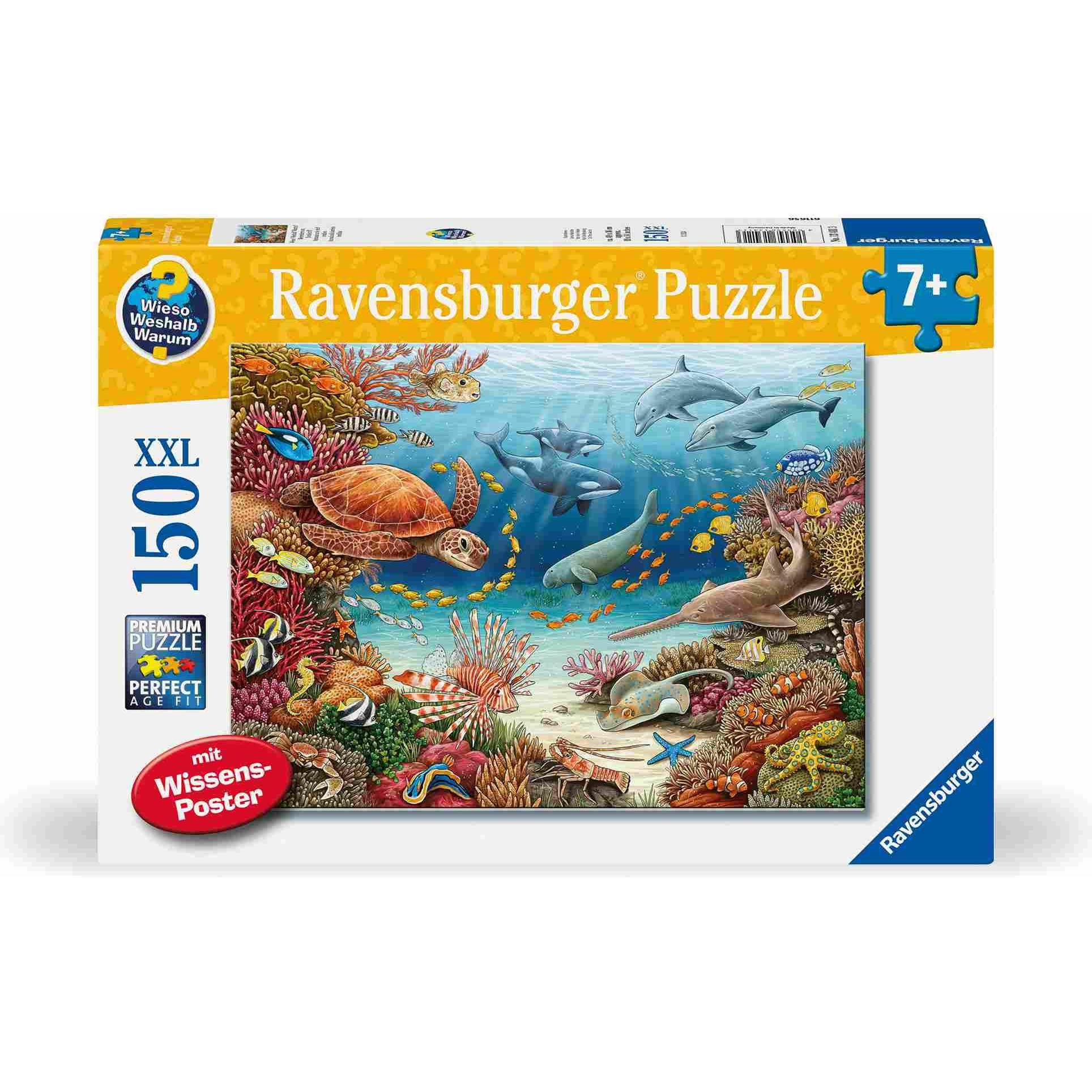 Ravensburger Meerestiere am Korallenriff (150 Teile)