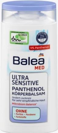 dm Balea Balea, Med Ultraempfindlichkeit, Körperlotion mit Panthenol, 250 ml (Körperlotion, 250 ml)