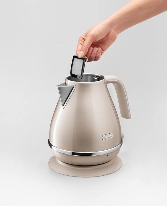 Actual product image De'Longhi Icona Vintage Kettle, Beige (1.70 l)