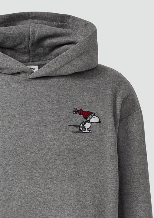 Produktbild s.Oliver Sweatshirt Kapuzen-Sweatshirt im Relaxed Fit mit Peanuts®-Artwork (XL)