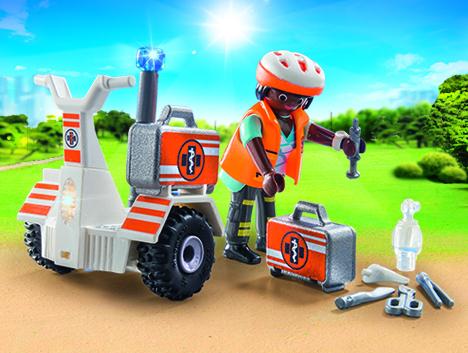 Productafbeelding Playmobil Reddingsscooter (70052, Playmobil Stadsleven)