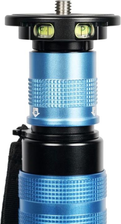 Actual product image Sirui P-325FL Carbon monopod 178 cm with stand spreader + video head VH-10 (Metal, Carbon)