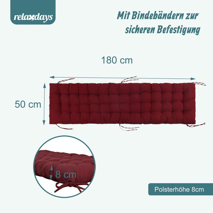 Immagine prodotto Relaxdays cuscino (180 x 50 cm)