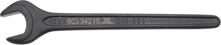 Actual product image BGS Single Open End Spanner DIN 894 15 mm (15 mm)