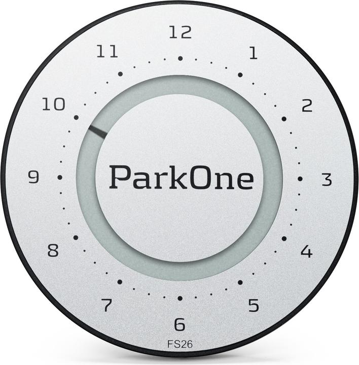 Actual product image Needit 2 Parking Disc Silver Electronic