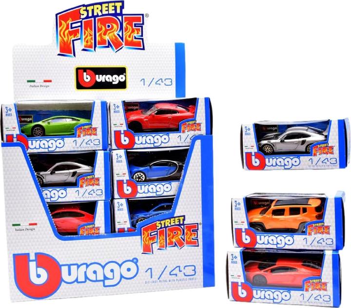 Actual product image Burago VEH STREET 1/43 ASS (PRE24)