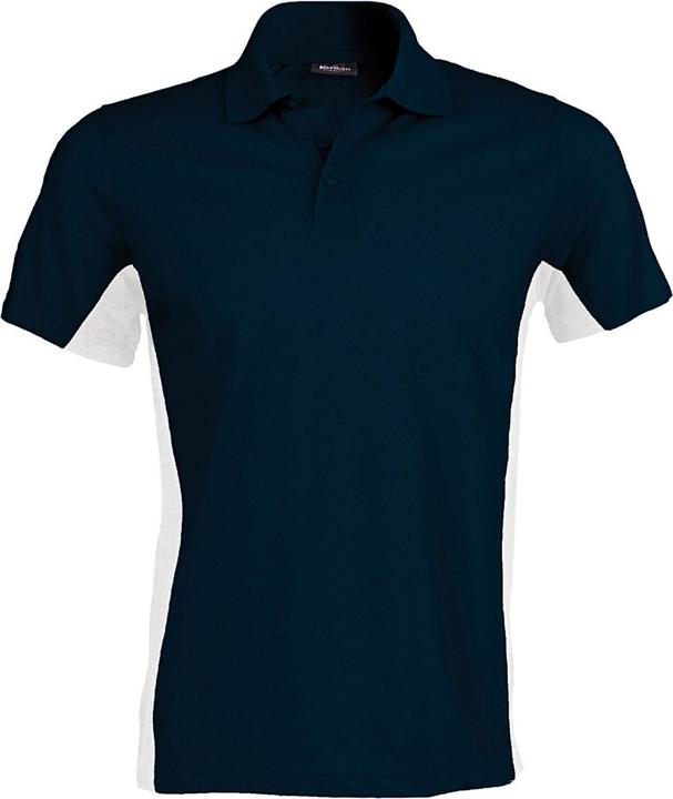 Marineblau/Weiss