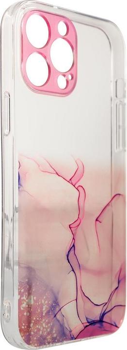 Actual product image Hurtel Marble Case Cover for Samsung Galaxy A12 5G Gel Cover Marble Pink (Samsung Galaxy A12)