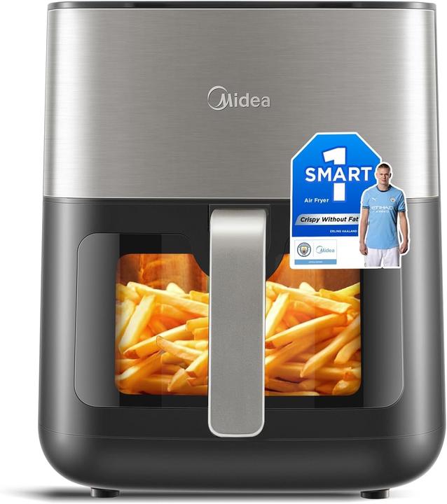 Produktbild Midea Digitale Luftfriteuse mit Touchscreen, einstellbarer Temperatur und Timer, gesundes Frittieren