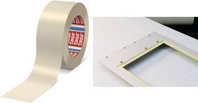 Produktbild tesa 4317 Papier Abdeckband Gummi, Stärke 0.14mm, 50mm x 50m (50 mm)