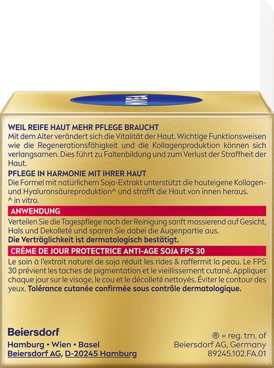Actual product image NIVEA Vital Soja Protective Day Care SPF30 (50 ml, Day cream, SPF 30)
