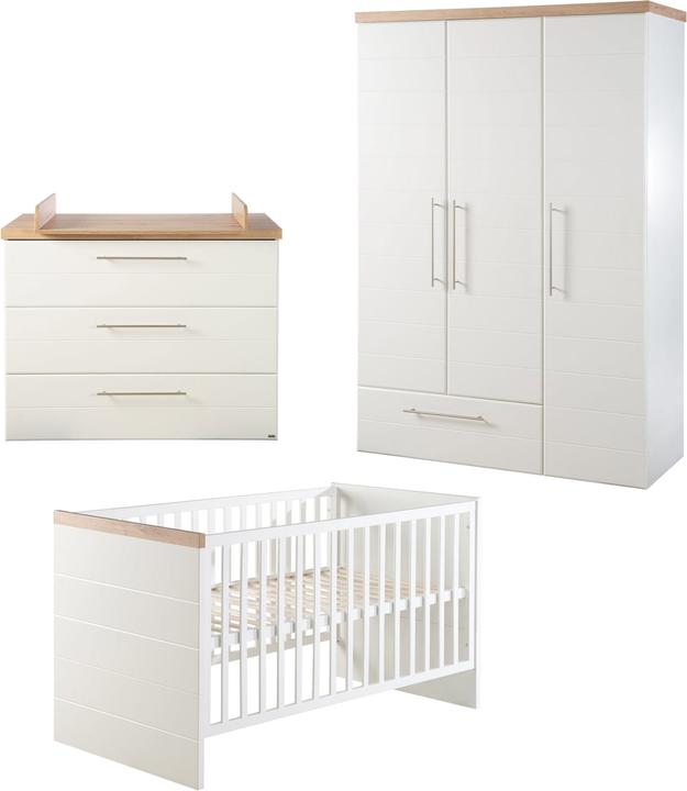 Produktbild Roba Nele (Babybett, Wickelkommode, Kinderkleiderschrank)