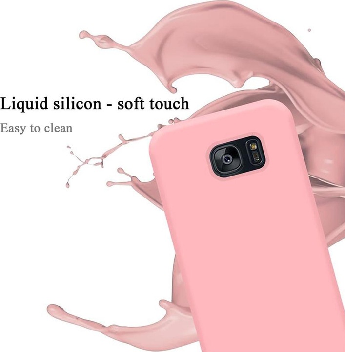 Produktbild Cadorabo TPU Liquid Silicone Case Cover (Samsung Galaxy S7 Edge)