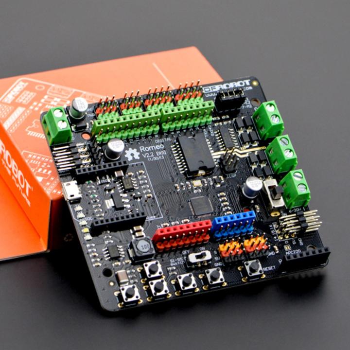 Actual product image DFRobot Romeo V2 Robot control board with motor driver