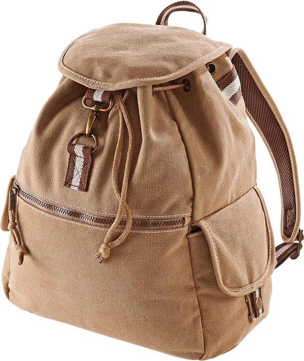 Actual product image Quadral Vintage Canvas Backpack - 18 Litres (18 l)