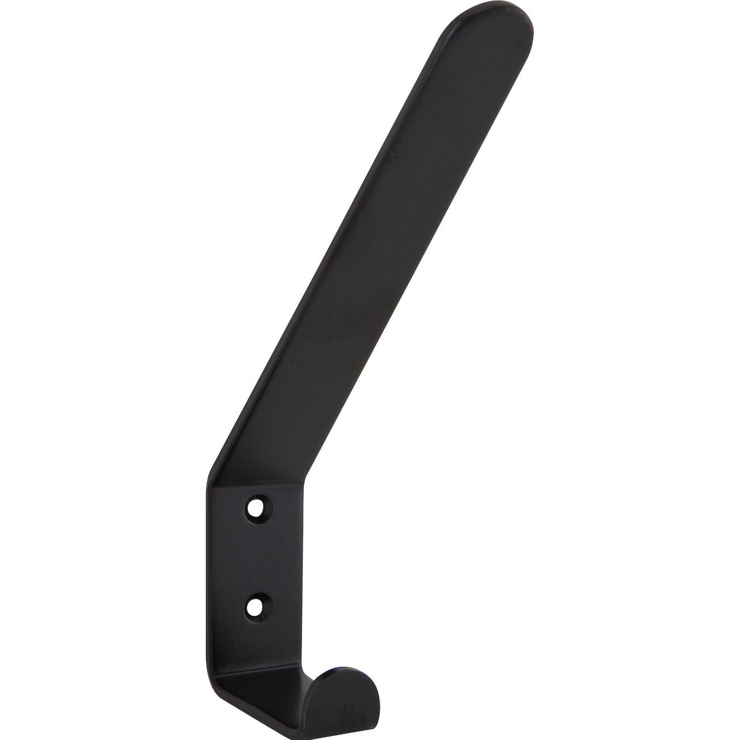 Pohl, Garderobe + Kleiderhaken, Huthaken Amenti Breite 25 mm, Gaderobenhaken Höhe 141 mm, Stahl schwarz