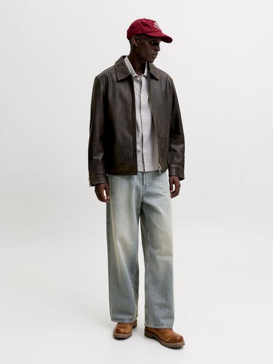 Produktbild Jack & Jones Lederjacke Lederjacke (M)