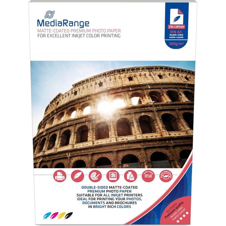 Immagine prodotto MediaRange Carta fotografica (200 g/m², A4, 1 x)