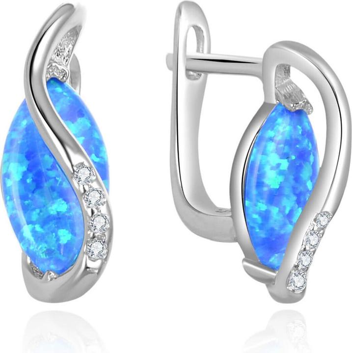 Immagine prodotto Beneto Orecchini in argento con opali sintetici AGUC2607 (L)