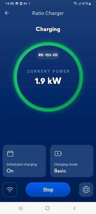 Actual product image Ratio Electric Ratio Solar 11-22kW, type 2 socket, WLAN/LAN/BT (Type 2, 22 kW, 32 A, Hard wired)