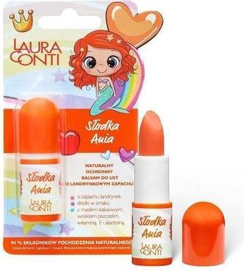 Image du produit Laura Conti Baume à lèvres protecteur Sweet Ania avec un parfum de marque 3.8g (Huile à lèvres)