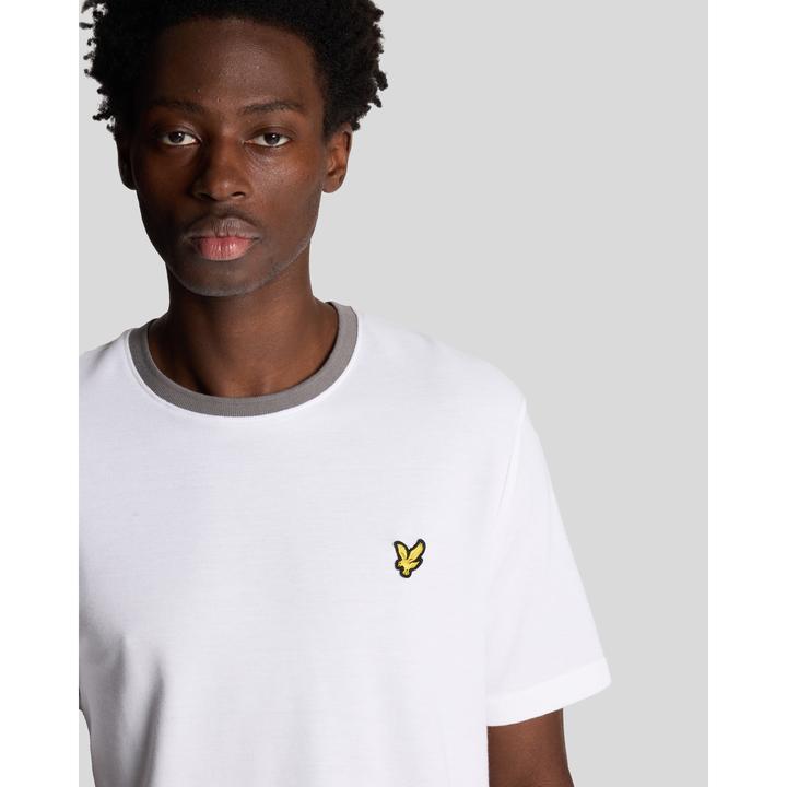 Produktbild Lyle and Scott T-Shirt mit kontrastierendem Kragen (S)