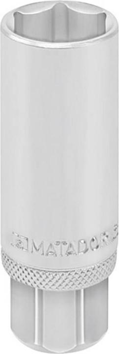 Produktbild Matador MAT 4081 0160 - Steckschlüssel-Einsatz, Zündkerzeneinsatz, 1/2, 16, Gummi (40810160) (16 mm)