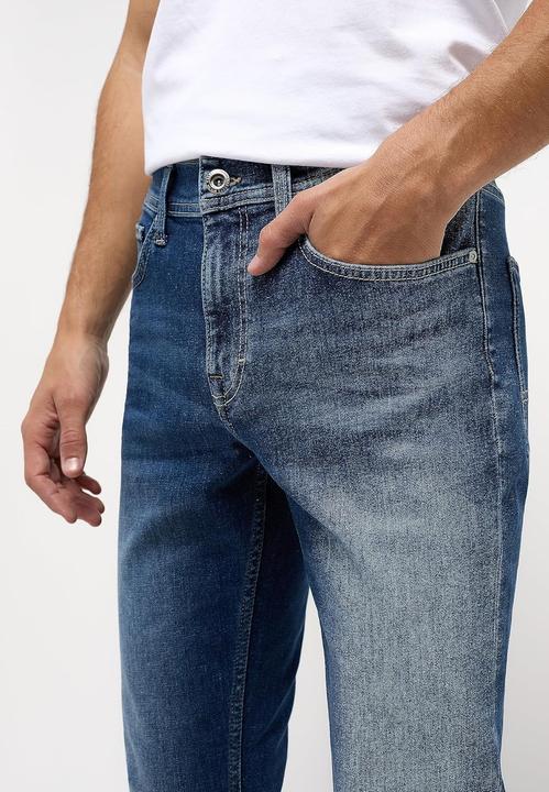 Actual product image Mustang Mid Rise Orlando Jeans Slim Fit Medium Blue Used (W30/L34)