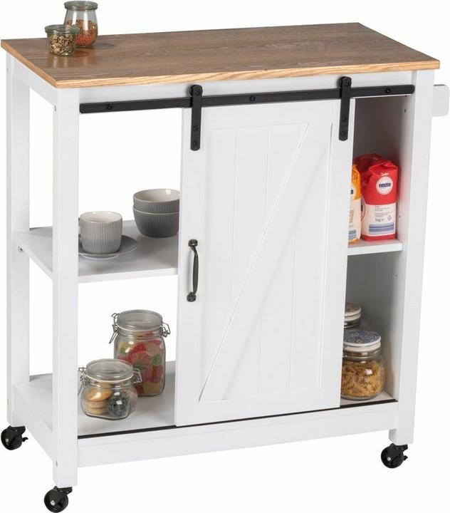 Wenko Servierwagen weiss 80,0 x 40,0 x 88,5 cm