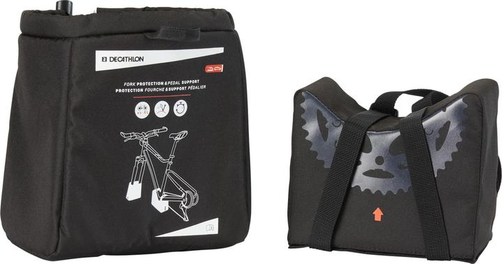 Produktbild Decathlon Transportabdeckung Velo Gabel und Kurbelgarnitur