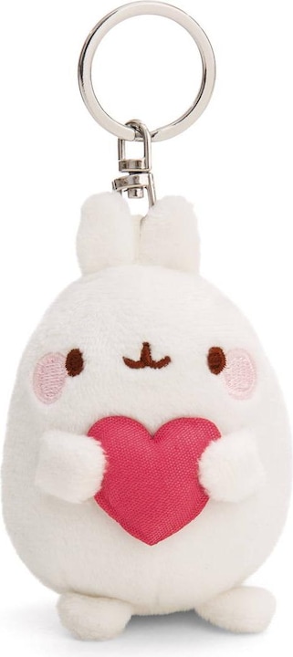 Magni NICI Schlüsselanhänger Molang mit Herz 8cm